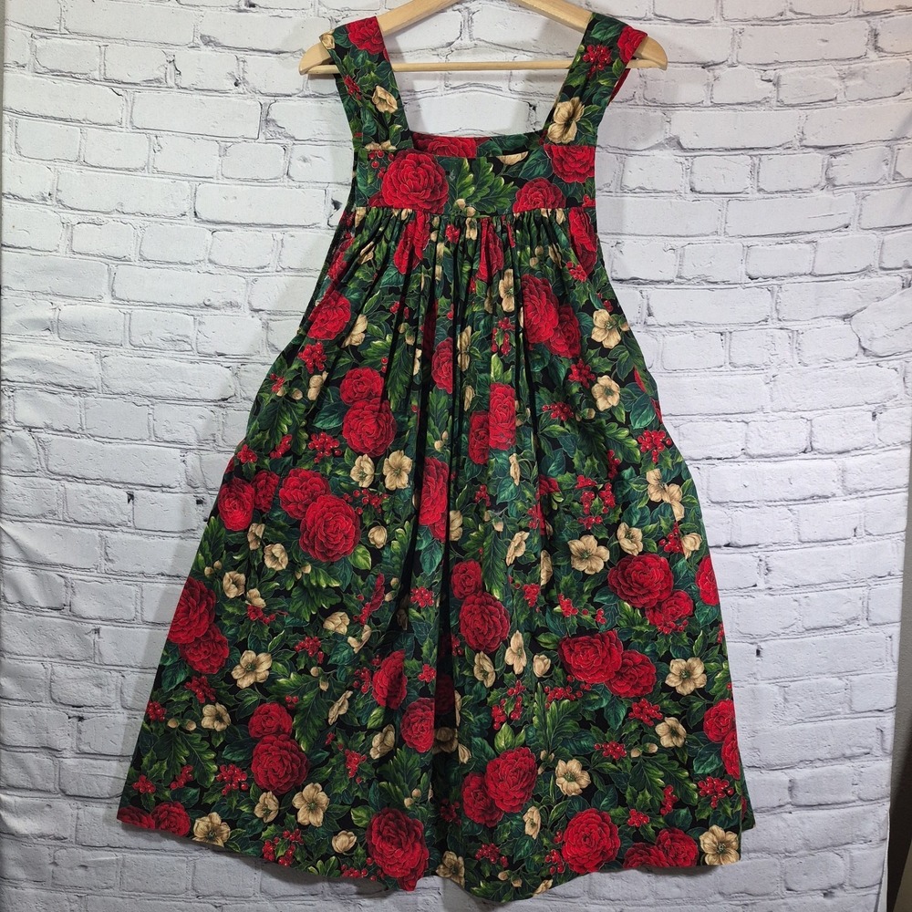 Kitchenwear Apron made in Portland OR Full Holiday Cottagecore Rustic Farmhouse